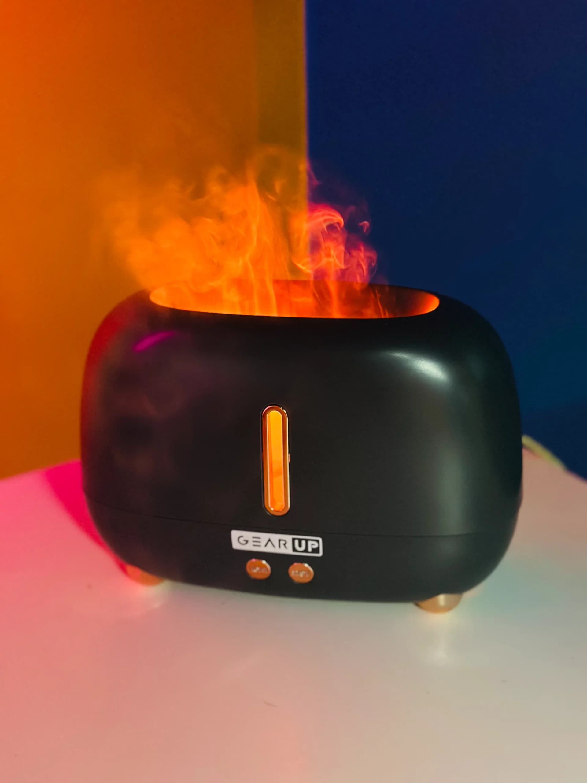 GearUP A318 Flame Aroma Diffuser Air Humidifier (250ml)