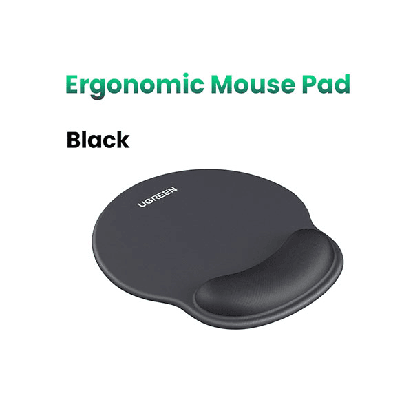 UGREEN LP668 Ergonomic Mouse Pad - Black