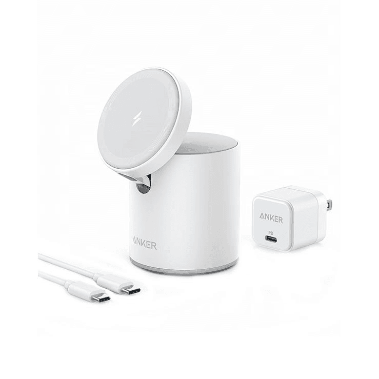 Anker 623 MagGo Magnetic Wireless Charger - White