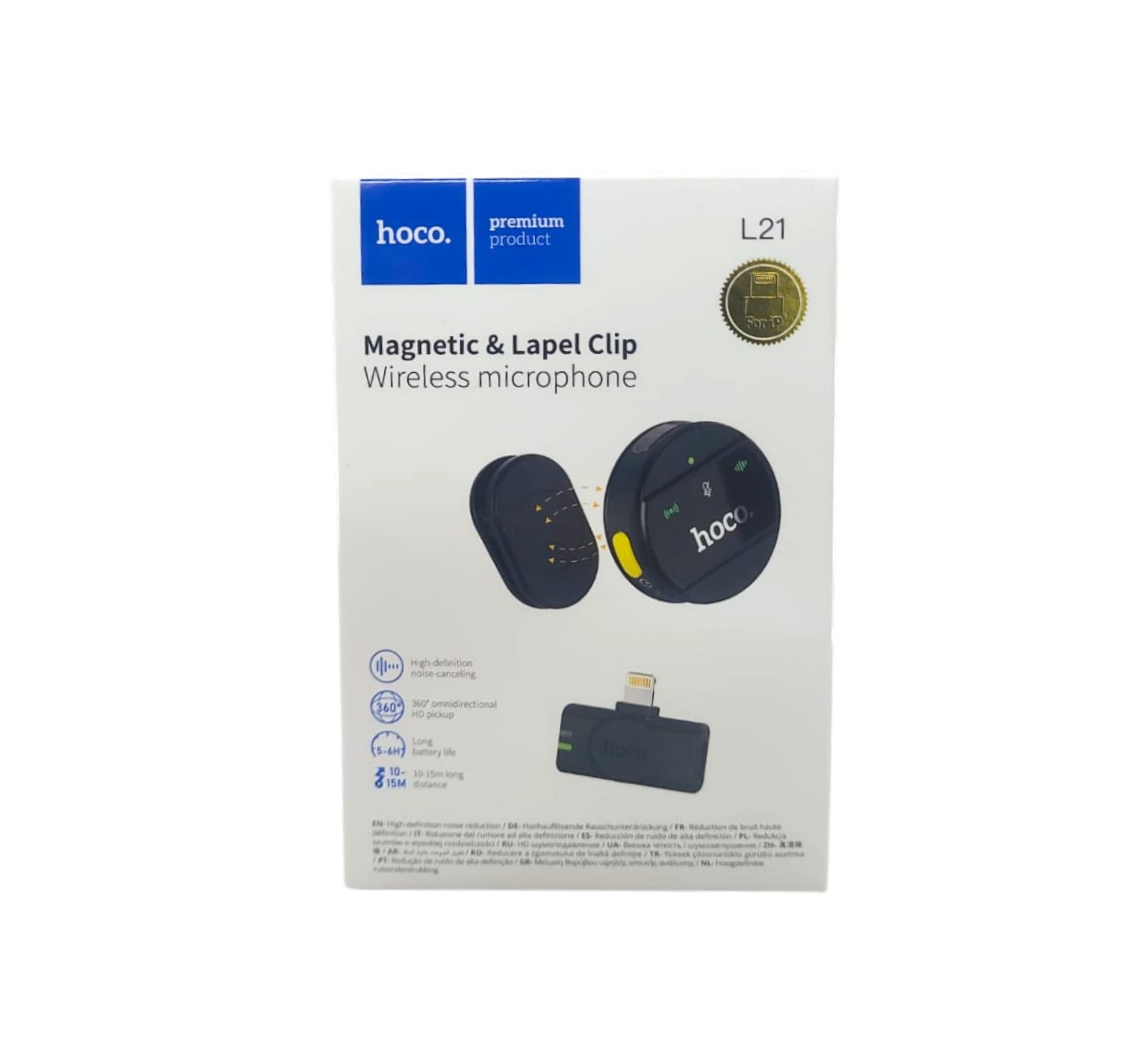 Hoco L21 ENC Wireless Microphone For Lightning