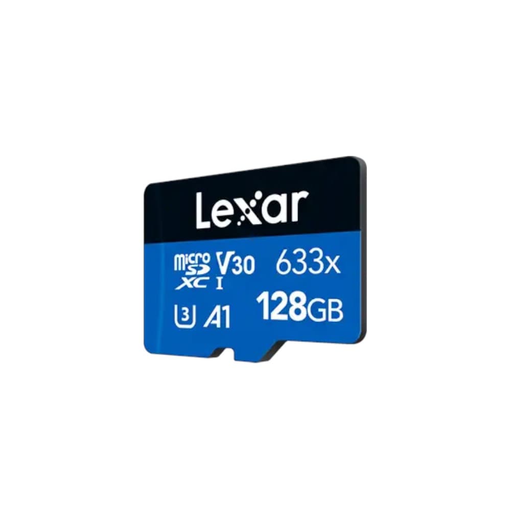 Lexar High-Performance 633X Micro SD Card - 128GB