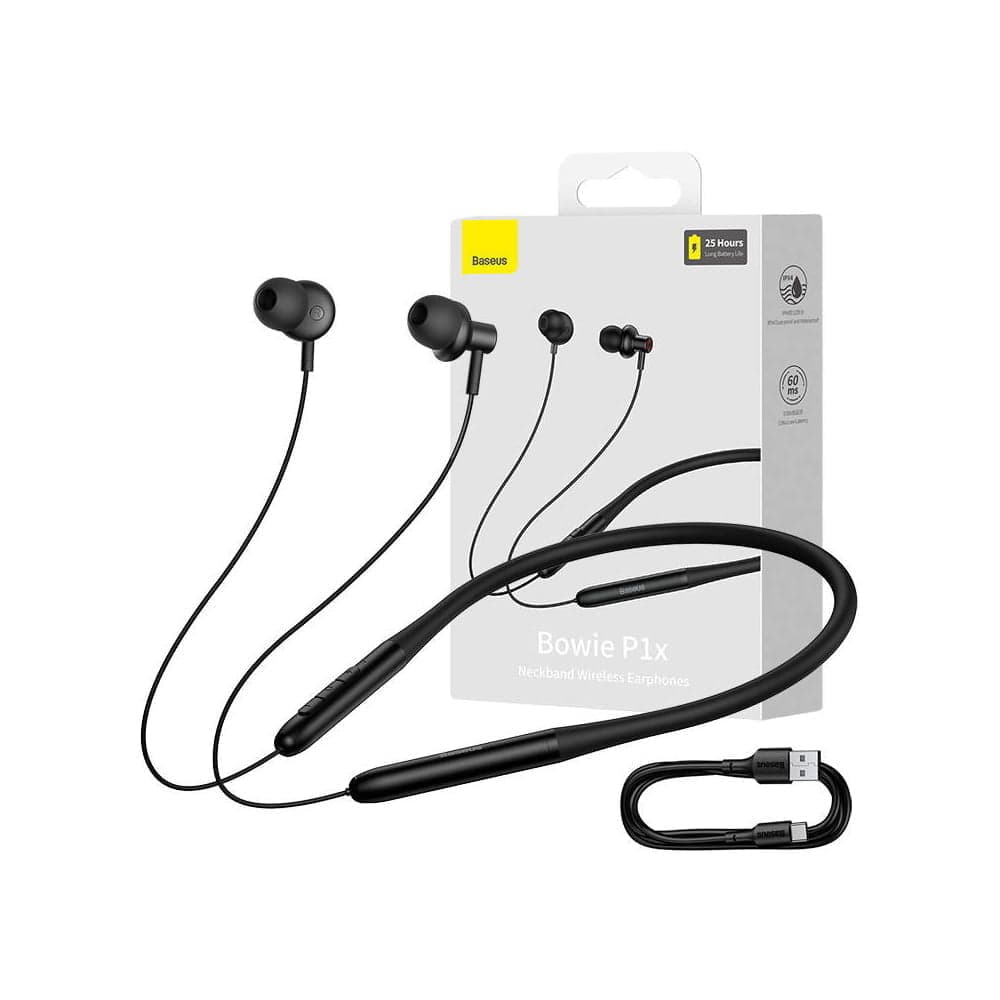 Baseus Bowie P1x Neckband - Black Color