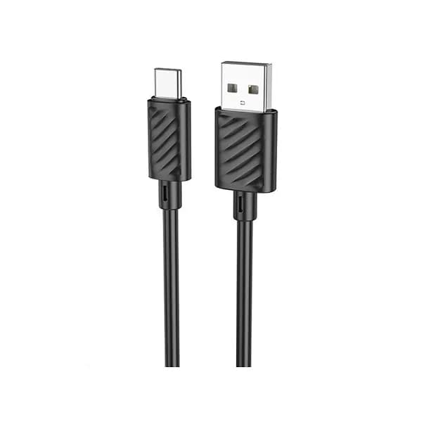 Hoco X88 1M USB to Type-C Charging Cable - Black