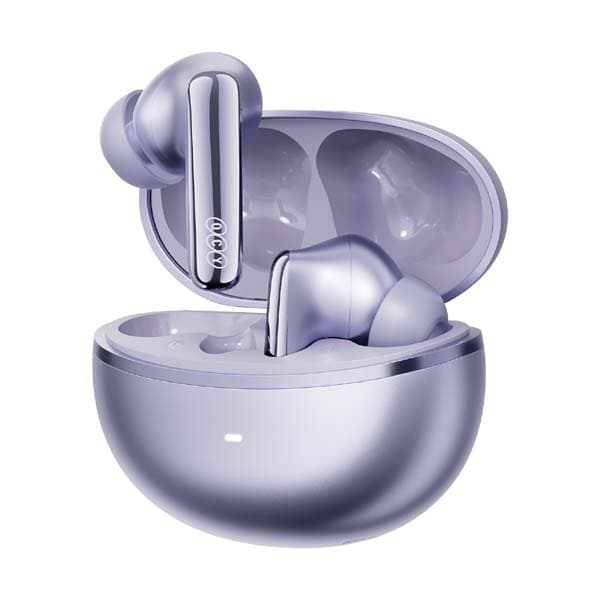 QCY MeloBuds N70 Adaptive Hybrid ANC Wireless Earbuds - Purple