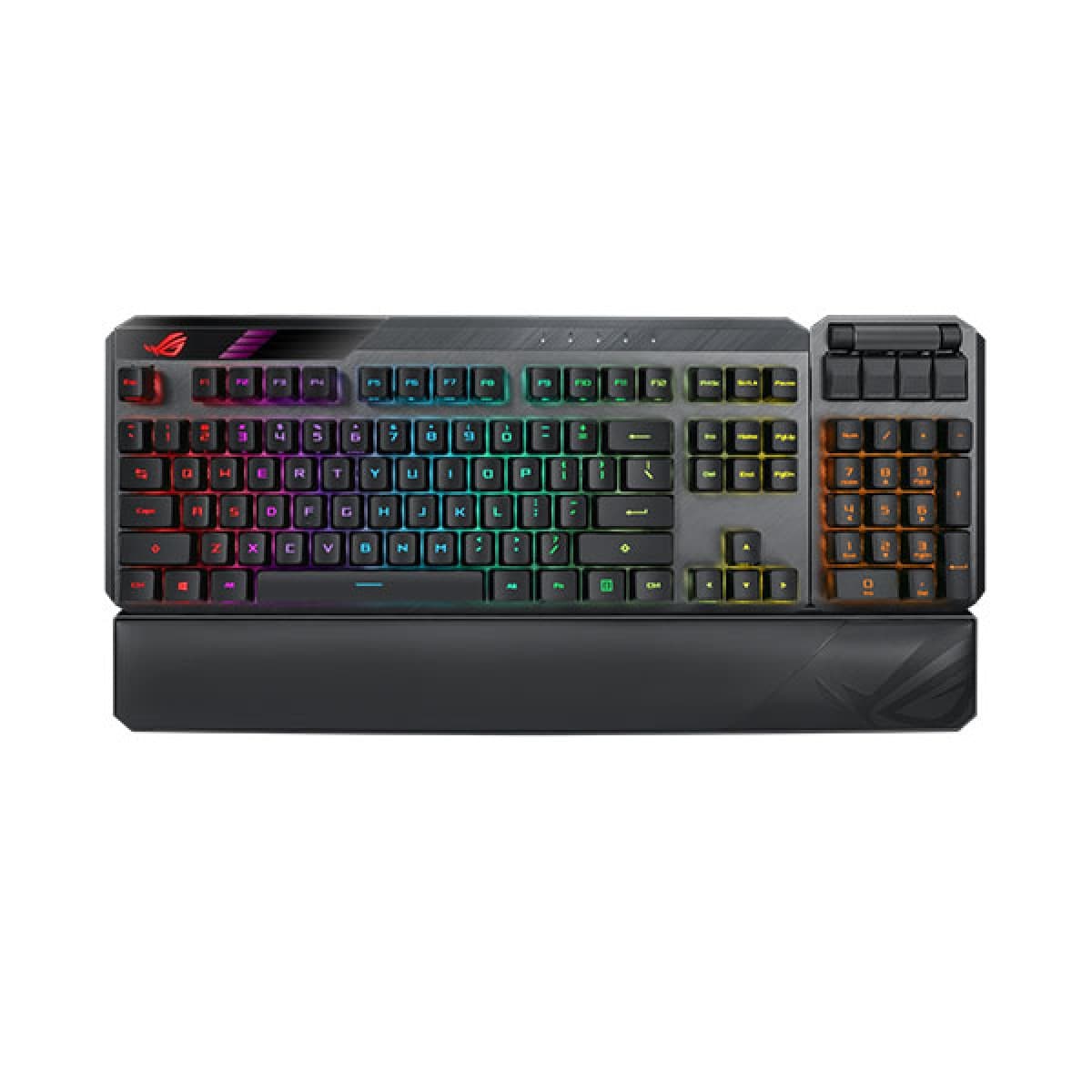 ASUS (MA02) ROG Claymore II  Modular TKL Blue Switch Mechanical Gaming Keyboard -