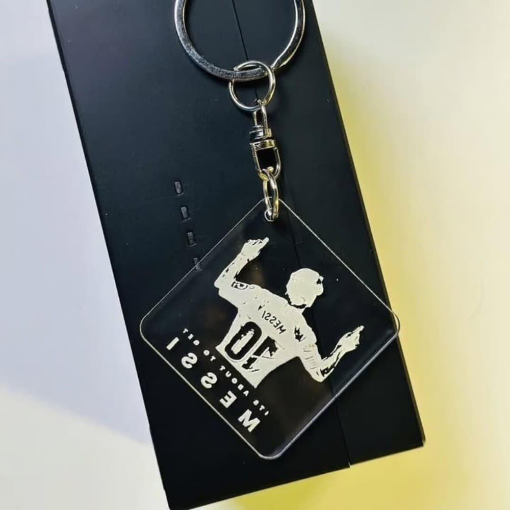 Acrylic Keyring - Lionel Messi