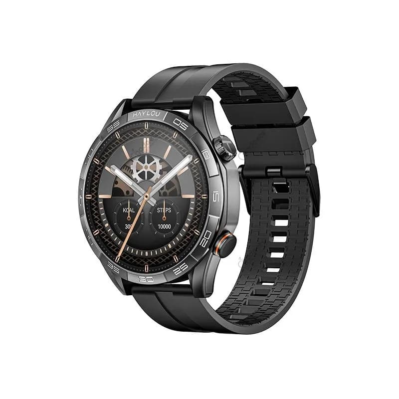 Haylou Solar 5 BT Calling Smart watch - Black