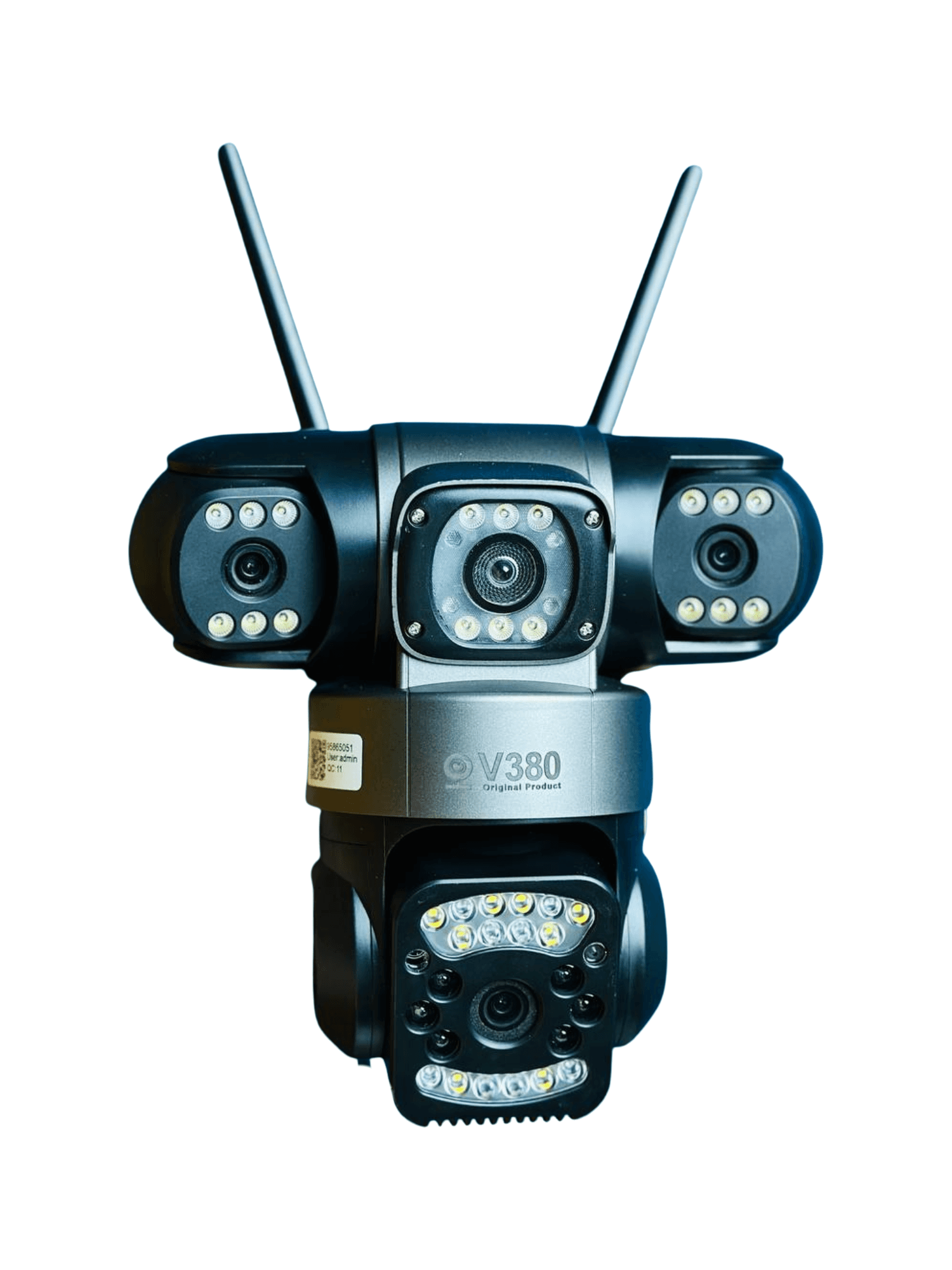 V380 PRO 3 Lens CCTV Outdoor Waterproof Night Vision PTZ Camera (4G+LAN)