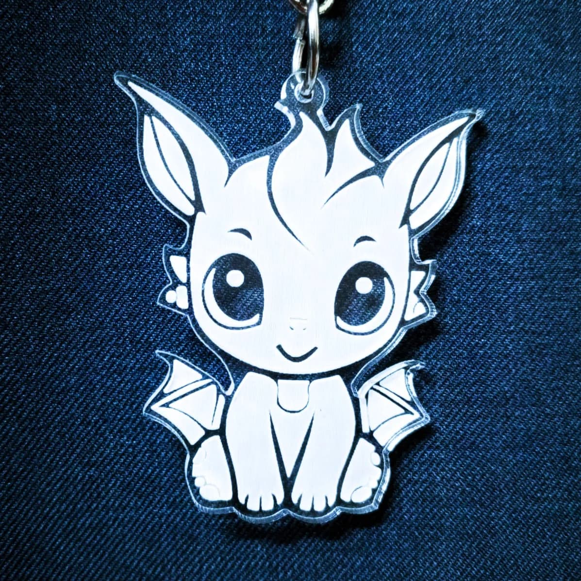 Acrylic Keyring - Mini Dragon