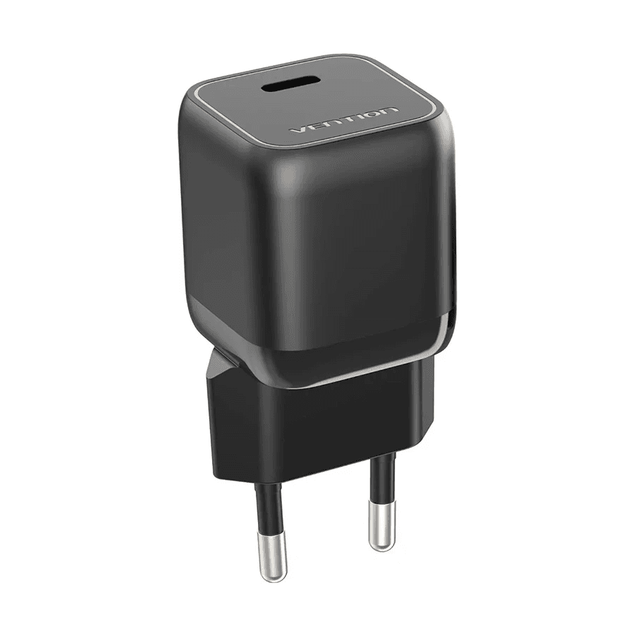 VENTION FAKB0-EU 30W USB-C GaN Charger - Black