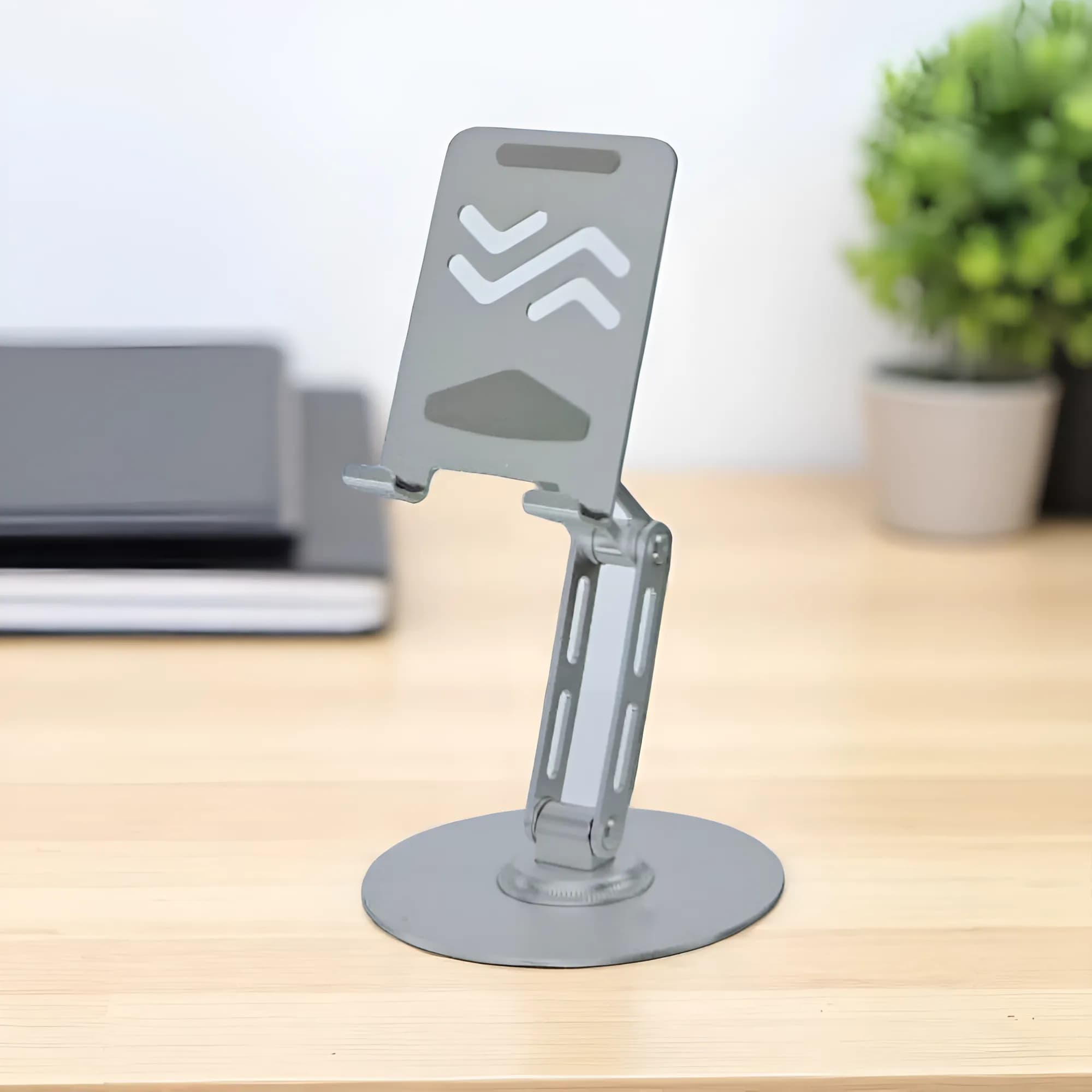 Steadiness Carbon Steel Foldable Phone Stand - L-015
