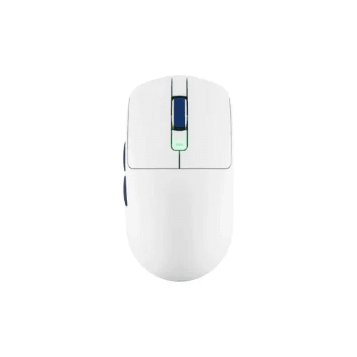 Royal Kludge M30 Tri-Mode Wireless Gaming Mouse - White Blue