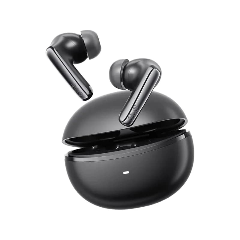 QCY MeloBuds N70 Adaptive Hybrid ANC Wireless Earbuds - Black