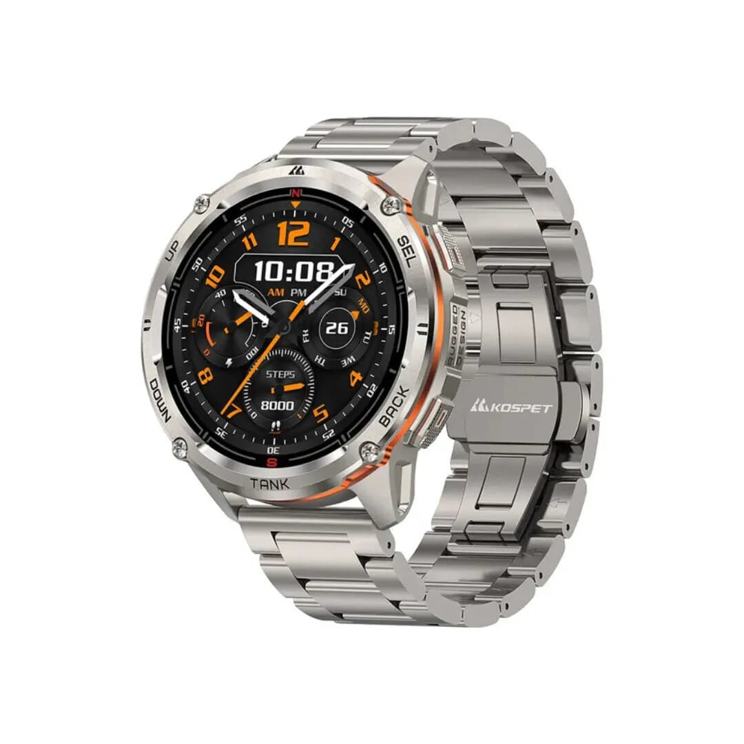 KOSPET TANK T3 ULTRA 2 Smartwatch - Special Edition - Silver Color