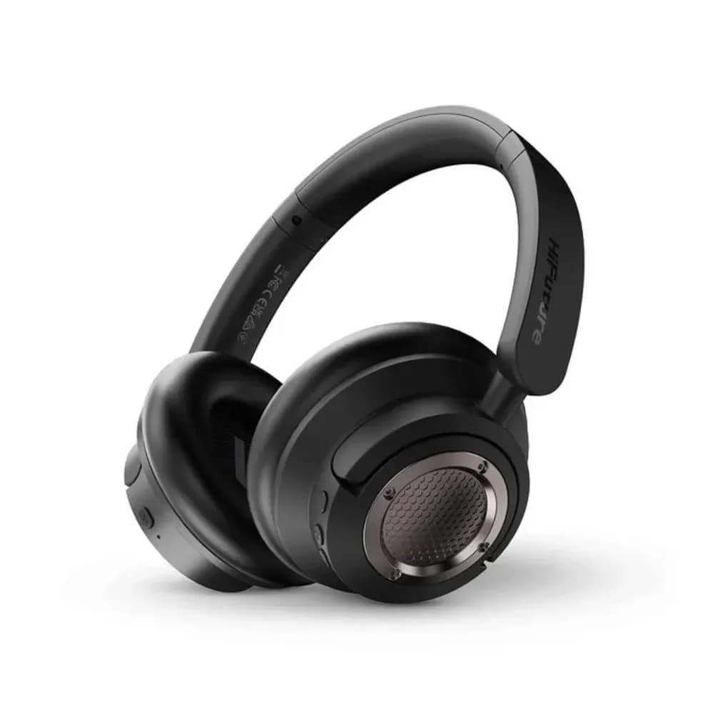 HiFuture Future Tour X Hybrid Anc Overhead Headphones - Black